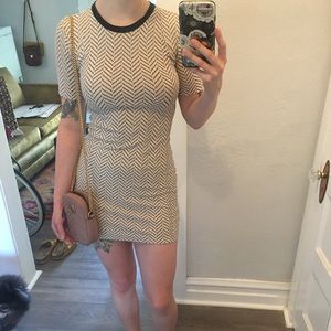 TopShop pink bodycon dress